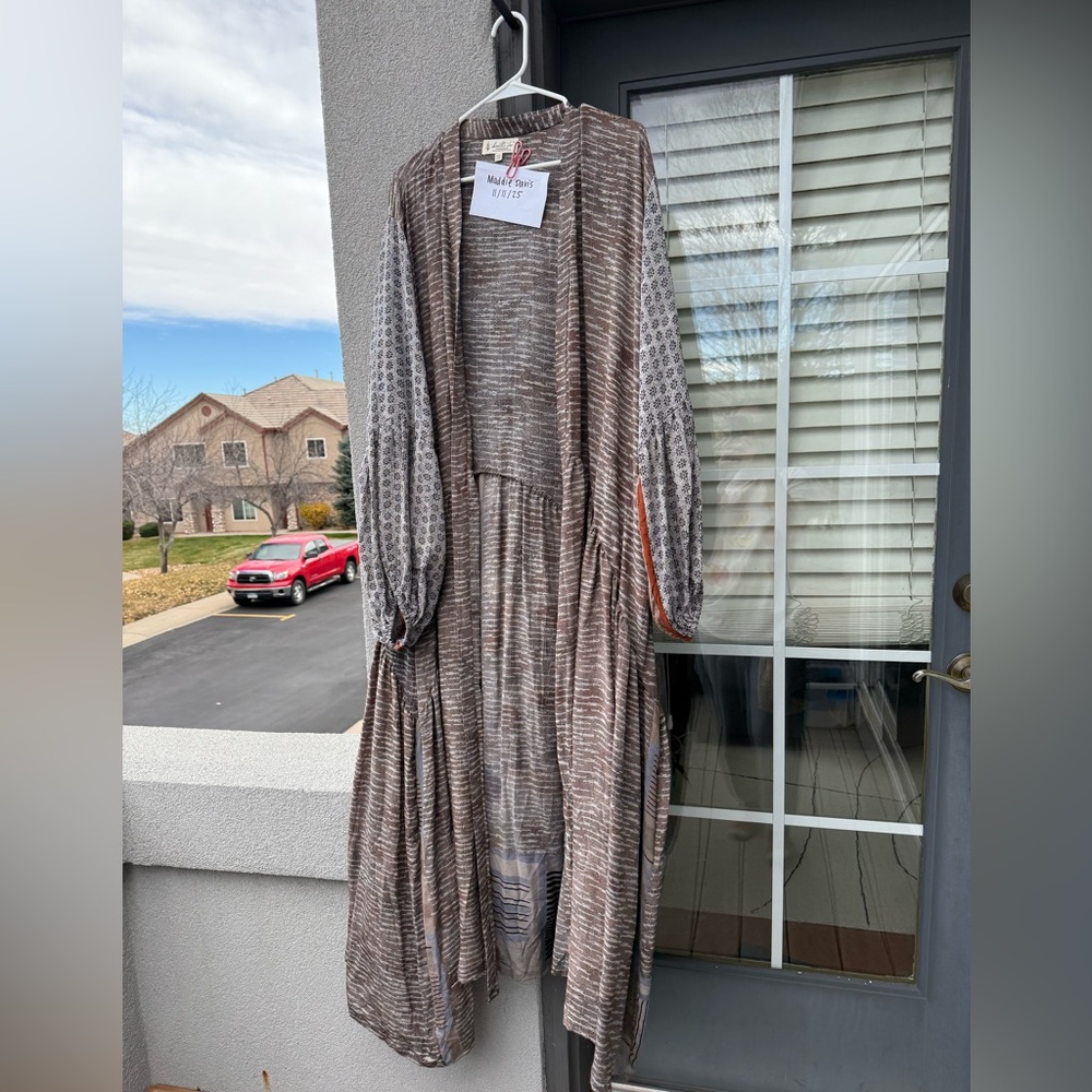 Kantha Bae Evermore Kimono Free Size 100% Silk